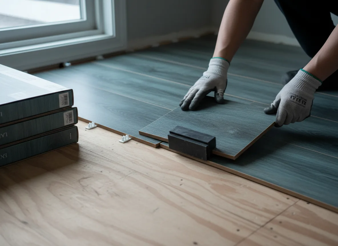 Luxury Vinyl Plank Installation company in Cayuga, ND